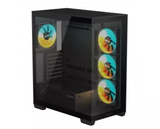 Корпус Gigabyte AORUS C500 Panoramic Stealth Tempered Glass Black без БЖ (GB-C500P ST)