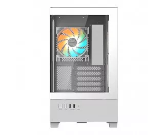 Корпус Gigabyte C201 Panoramic Tempered Glass Ice без БЖ (GB-C201PI)