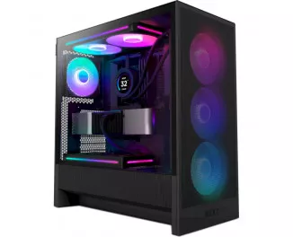 Корпус NZXT H5 Flow RGB Black (CC-H52FB-R1) без БП