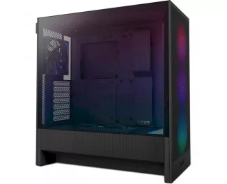 Корпус NZXT H5 Flow RGB Black (CC-H52FB-R1) без БП