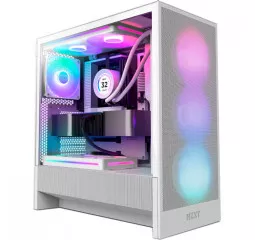 Корпус NZXT H5 Flow RGB White (CC-H52FW-R1) без БП