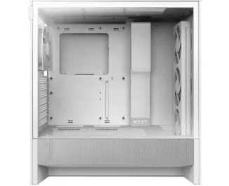 Корпус NZXT H5 Flow RGB White (CC-H52FW-R1) без БП