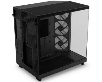 Корпус NZXT H6 Flow RGB All Black (CC-H61FB-R1)