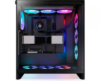 Корпус NZXT H7 RGB All Black (CM-H72FB-R1) без БП