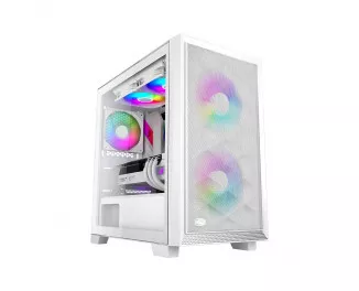 Корпус PcCOOLER CPS C3D310 WH ARGB (C3D310-WHP2-GL)