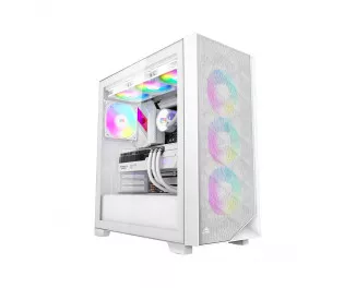 Корпус PcCOOLER CPS C3D510 WH ARGB (C3D510-WHP3-GL)