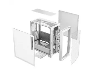 Корпус PcCOOLER CPS C3D510 WH ARGB (C3D510-WHP3-GL)