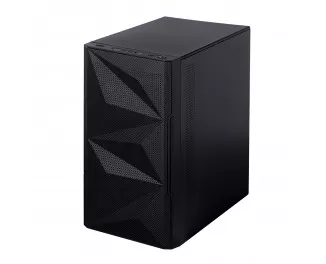 Корпус Prologix E113 Tempered Glass&Mesh Black