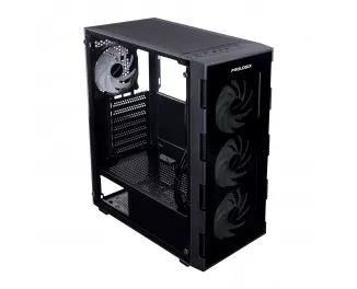 Корпус Prologix E114 Tempered Glass Black