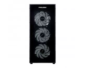 Корпус Prologix E114 Tempered Glass Black