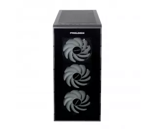 Корпус Prologix E114 Tempered Glass Black