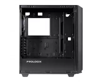 Корпус Prologix E122 Tempered Glass&Mesh Black