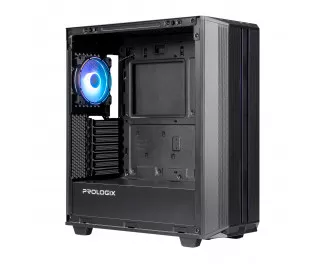 Корпус Prologix E122 Tempered Glass&Mesh Black