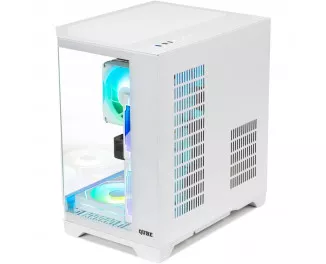 Корпус QUBE Crystal ARGB White без БП (CRYSTAL_GWNU3)