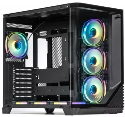 Корпус QUBE Mirage Black без БП (MIRAGE_GBNU3)