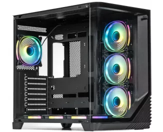 Корпус QUBE Mirage Black без БП (MIRAGE_GBNU3)