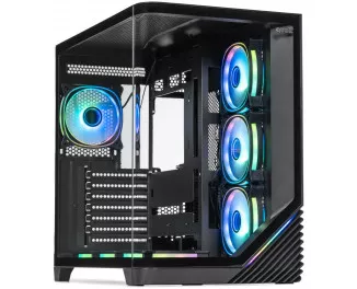 Корпус QUBE Mirage Black без БЖ (MIRAGE_GBNU3)