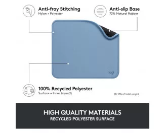 Коврик для мыши Logitech Mouse Pad Studio Series Blue (956-000051)