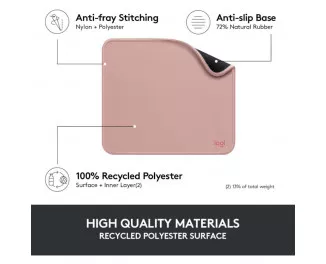 Коврик для мыши Logitech Mouse Pad Studio Series Pink (956-000050)