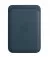 Кожаный чехол-бумажник Apple iPhone Leather Wallet with MagSafe для iPhone Baltic Blue (MHLQ3)