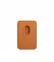 Кожаный чехол-бумажник Apple iPhone Leather Wallet with MagSafe для iPhone Golden Brown (MM0Q3)