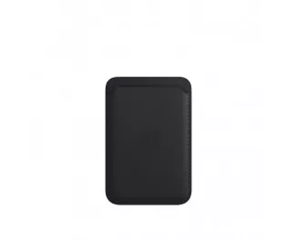 Шкіряний чохол-гаманець Apple iPhone Leather Wallet with MagSafe для iPhone Midnight (MM0Y3)