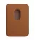 Кожаный чехол-бумажник Apple iPhone Leather Wallet with MagSafe для iPhone Saddle Brown (MHLT3)