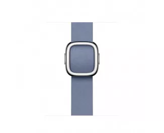 Шкіряний ремінець для Apple Watch 38/40/41 mm Apple Modern Buckle Lavender Blue - Medium (MUHC3)