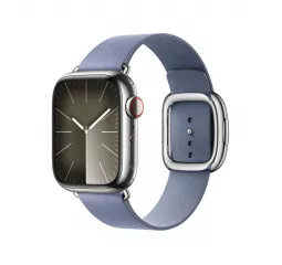 Шкіряний ремінець для Apple Watch 38/40/41 mm Apple Modern Buckle Lavender Blue - Small (MUHA3)
