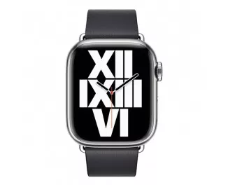 Кожаный ремешок для Apple Watch 38/40/41 mm Apple Modern Buckle Midnight - Medium (ML7E3)
