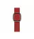 Кожаный ремешок для Apple Watch 38/40/41 mm Apple Modern Buckle Ruby (PRODUCT)RED - Large (MTQV2)