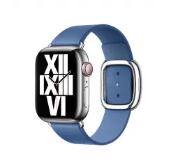 Кожаный ремешок для Apple Watch 38/40/41mm Apple Modern Buckle Azure - Medium (MP8H3)