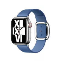 Кожаный ремешок для Apple Watch 38/40/41mm Apple Modern Buckle Azure - Small (MP8G3)