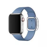 Кожаный ремешок для Apple Watch 38/40/41mm Apple Modern Buckle Cornflower - Large (MV6P2)