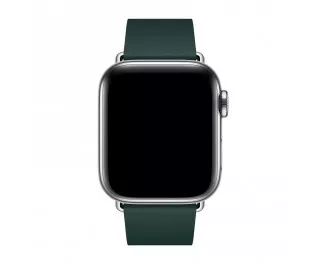 Кожаный ремешок для Apple Watch 38/40/41mm Apple Modern Buckle Forest Green - Large (MTQK2)
