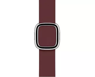 Кожаный ремешок для Apple Watch 38/40/41mm Apple Modern Buckle Garnet - Large (MY652)