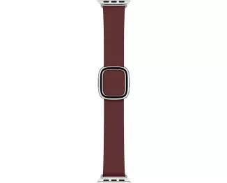 Кожаный ремешок для Apple Watch 38/40/41mm Apple Modern Buckle Garnet - Large (MY652)