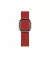 Шкіряний ремінець для Apple Watch 38/40/41mm Apple Modern Buckle Ruby (PRODUCT)RED - Large (MTQV2)