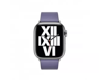 Кожаный ремешок для Apple Watch 38/40/41mm Apple Modern Buckle Wisteria - Medium (ML7A3)