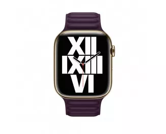 Кожаный ремешок для Apple Watch 41mm Apple Leather Link Dark Cherry - M/L (ML7N3)