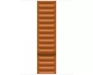 Кожаный ремешок для Apple Watch 41mm Apple Leather Link Golden Brown - M/L (ML7L3)