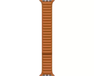 Кожаный ремешок для Apple Watch 41mm Apple Leather Link Golden Brown - M/L (ML7L3)