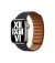 Шкіряний ремінець для Apple Watch 41mm Apple Leather Link Ink - M/L (MP843)