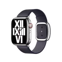 Кожаный ремешок для Apple Watch 41mm Apple Modern Buckle Ink - Large (MP8F3)