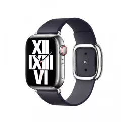 Кожаный ремешок для Apple Watch 41mm Apple Modern Buckle Ink - Large (MP8F3)