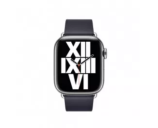 Кожаный ремешок для Apple Watch 41mm Apple Modern Buckle Ink - Large (MP8F3)