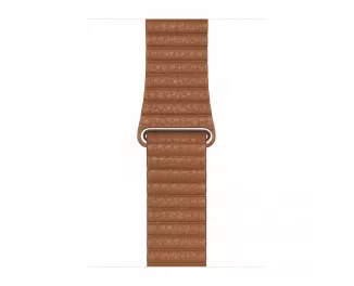 Кожаный ремешок для Apple Watch 44/45/46 mm Apple Leather Loop Saddle Brown - Medium (MXAF2)