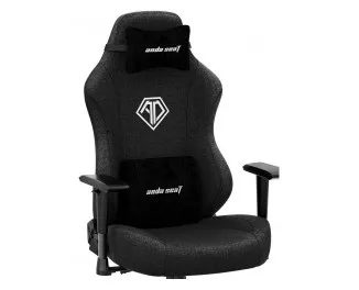 Кресло для геймеров Anda Seat Phantom 3 Size L Fabric Black (AD18Y-06-B-F)