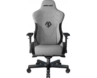 Кресло для геймеров Anda Seat T-Pro 2 Size XL Gray/Black (AD12XLLA-01-GB-F)