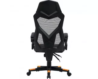 Кресло для геймеров Canyon Flow MCH01 Mesh Black/Orange (CNE-MCH01)